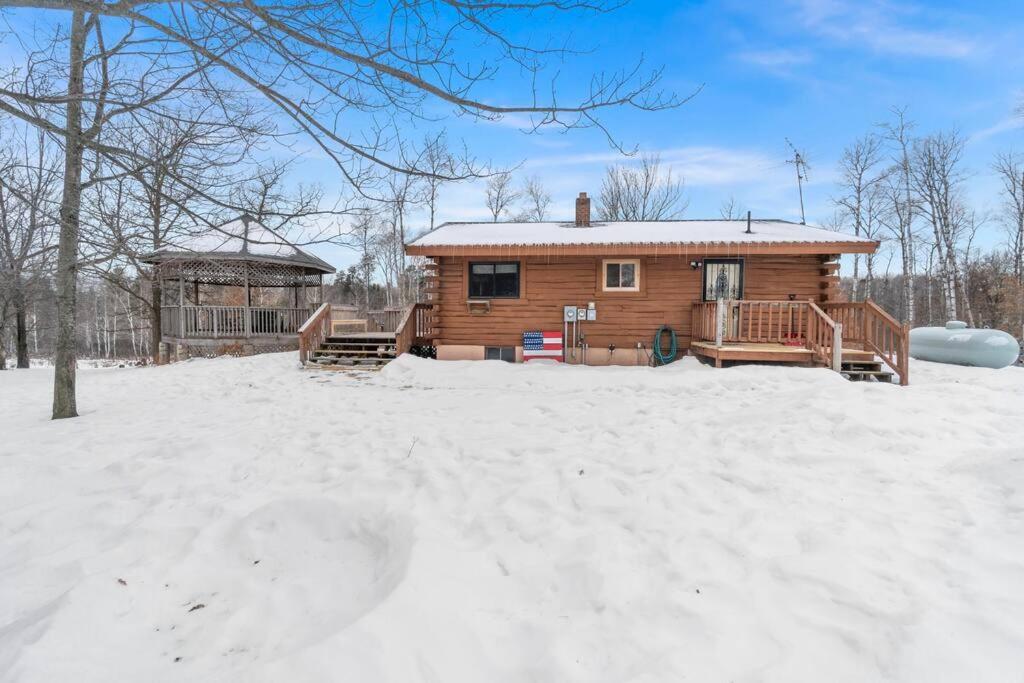 Cozy Cabin With Hottub At Cloverdale Cabins ヒンクリー エクステリア 写真
